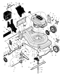 Part Location Diagram of 7911021 Murray Screw